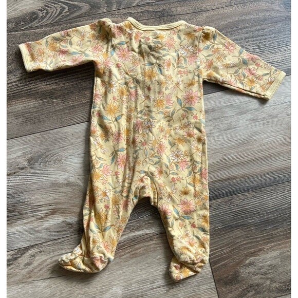Carter's Floral & Hearts Sleepers Footies Pajamas  2-Way Zipper 3M Lot of 3 NWOT - Picture 8 of 14
